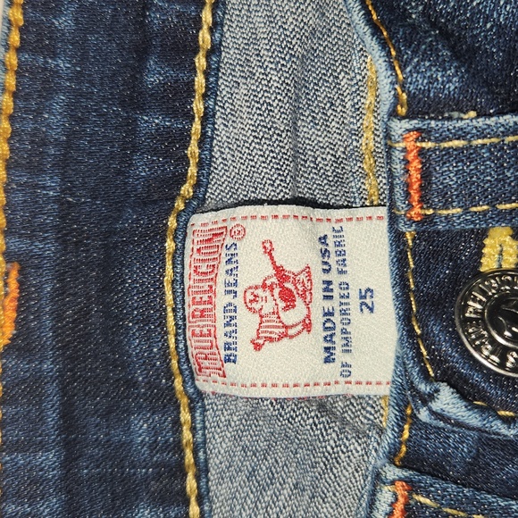 True Religion Julie Jeans.  Size 25. - Picture 6 of 12